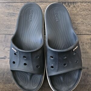 Black Crocs Slide‎ Sandals